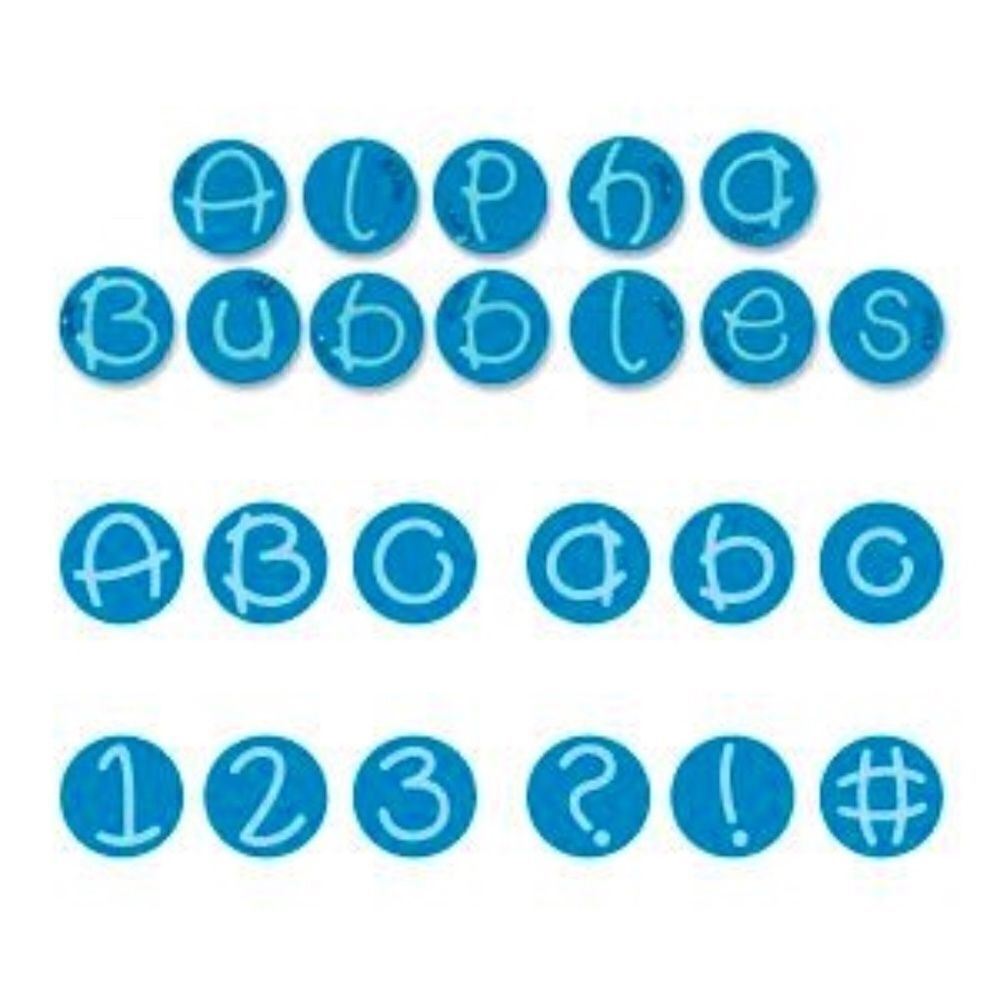 Sizzix Sizzlits Alphabet Set-Alpha Bubbles